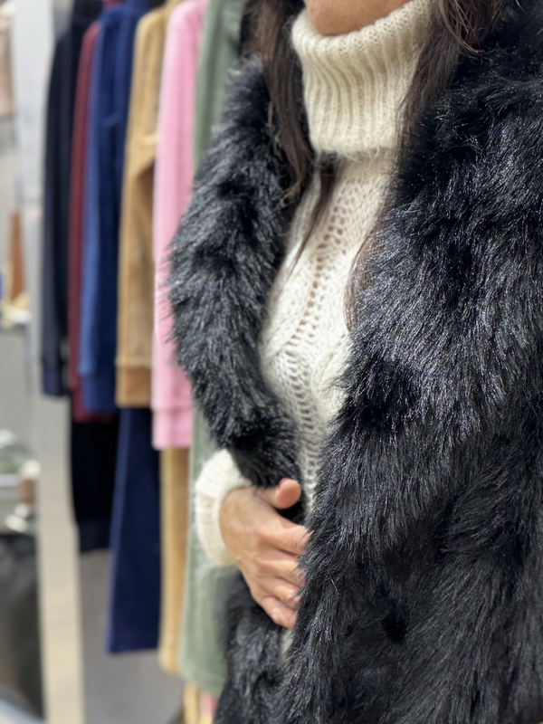 GILET ECOPELLICCIA REVERSIBILE