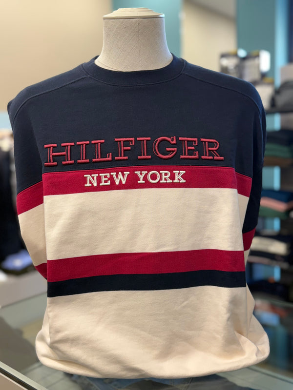 FELPA UOMO GIROCOLLO TOMMY HILFIGER