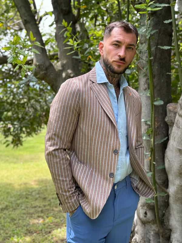 GIACCA UOMO  RIGHE