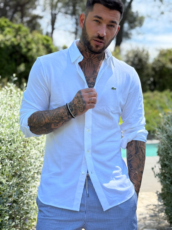 CAMICIA LACOSTE IN PIQUÈ