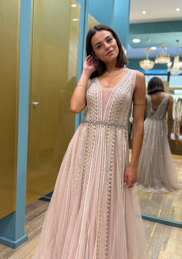 ABITO PARTY COLLECTION CARLA RUIZ CRISTALLI