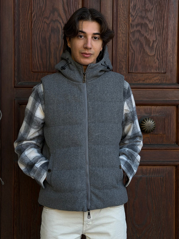 PIUMINO UOMO SMANICATO FLANELLA