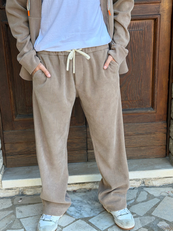 PANTALONI UOMO MOD. ANTI FIT CON LACCI E TASCHE