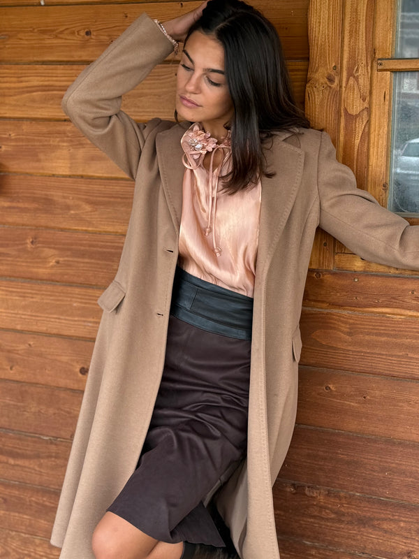 CAPPOTTO CLASSICO DONNA MONOPETTO